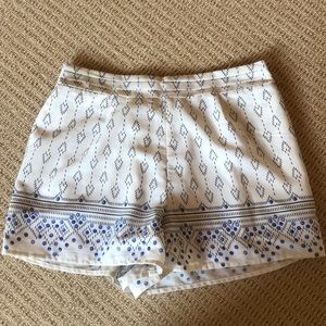Soft silky shorts